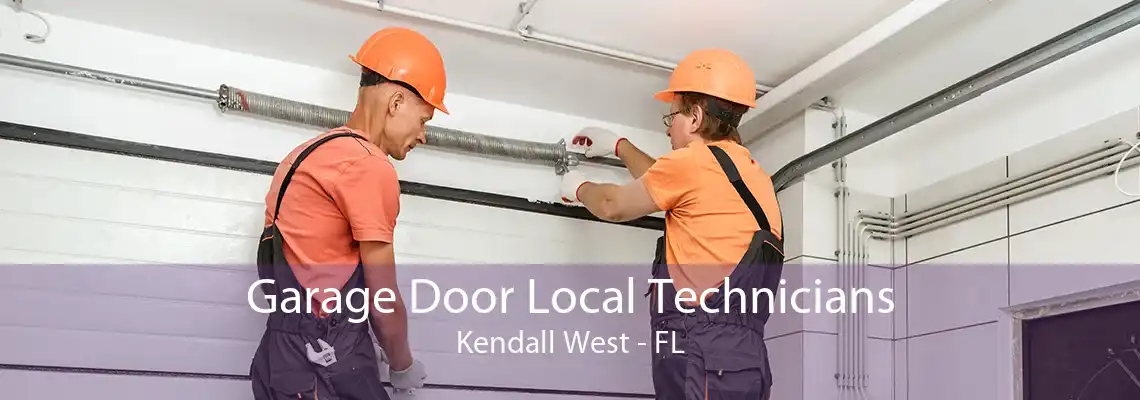 Garage Door Local Technicians Kendall West - FL