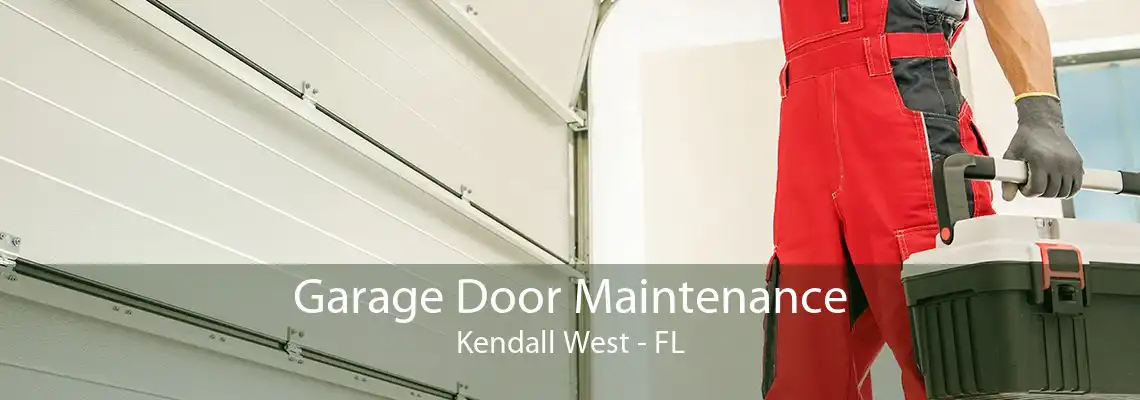 Garage Door Maintenance Kendall West - FL