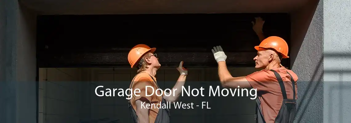 Garage Door Not Moving Kendall West - FL