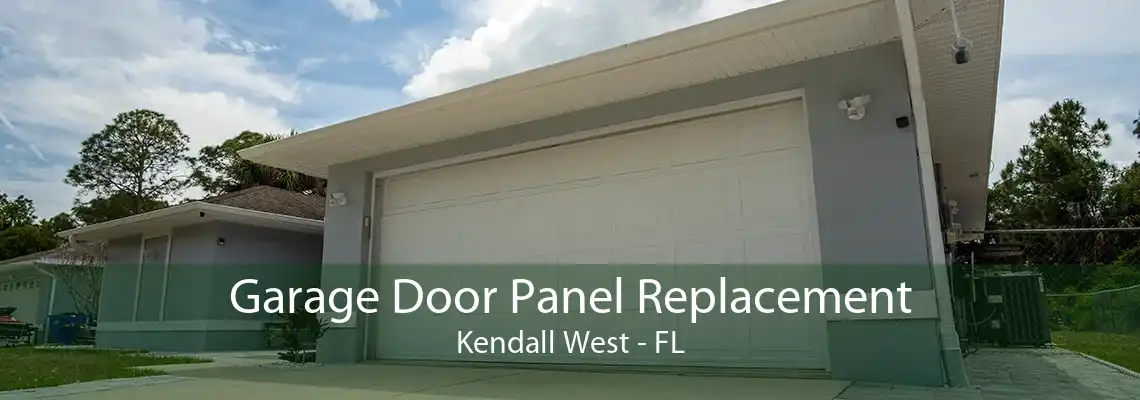 Garage Door Panel Replacement Kendall West - FL