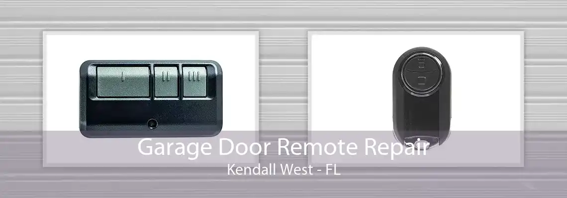 Garage Door Remote Repair Kendall West - FL