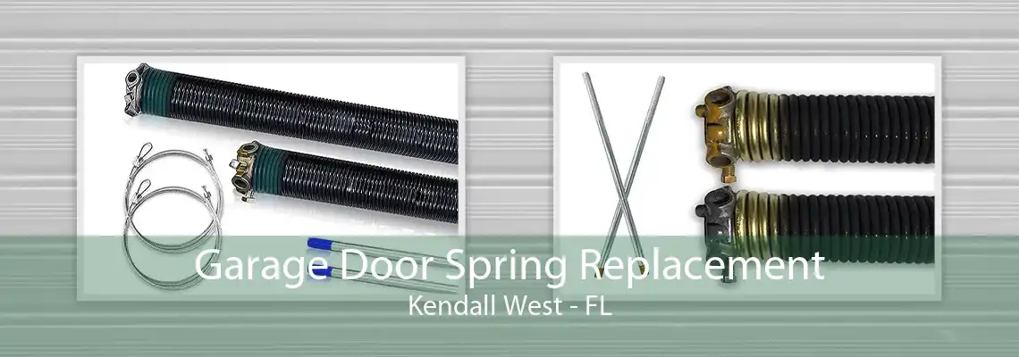 Garage Door Spring Replacement Kendall West - FL