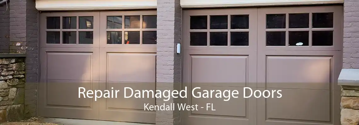 Repair Damaged Garage Doors Kendall West - FL