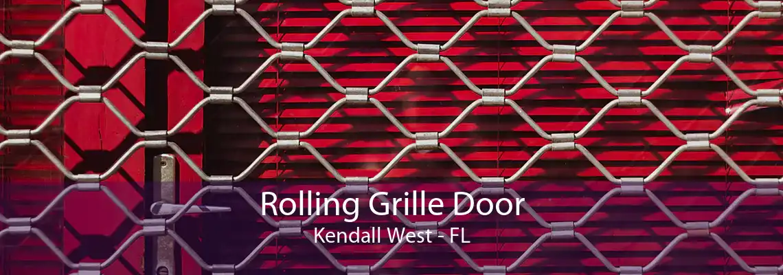 Rolling Grille Door Kendall West - FL